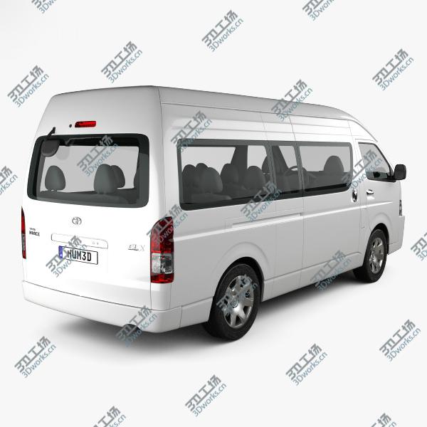 images/goods_img/2021040232/Toyota Hiace Passenger Van L2H3 GLX 2013 3D model/2.jpg